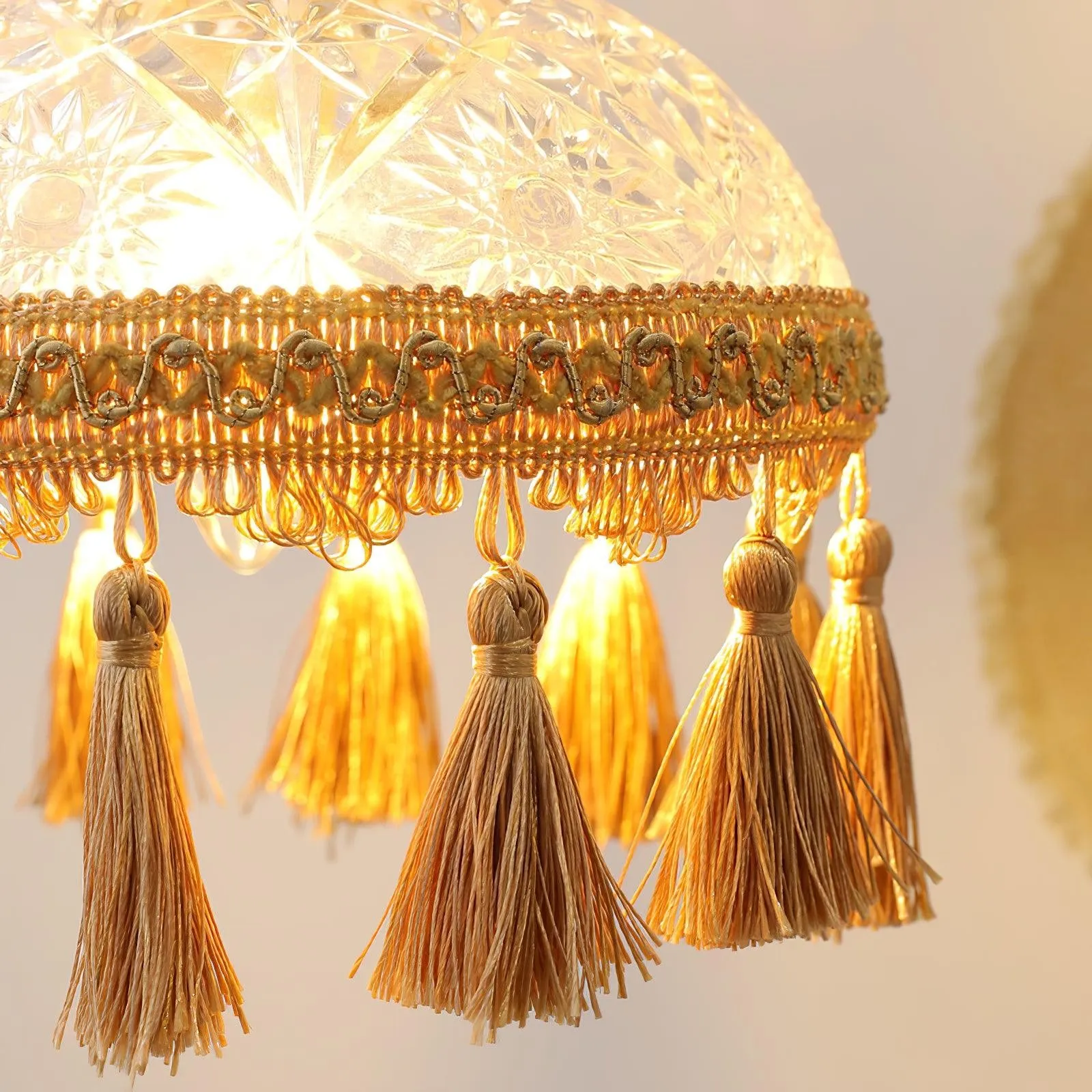 Bowl Tassel Pendant Light KL258