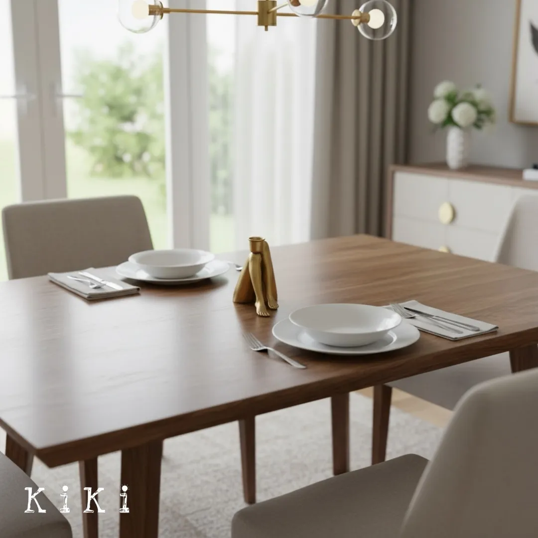 Kickra Sculptural Leg Base Candle Holder - Modern Artistic Design Table Or Living Room Decor KL2204