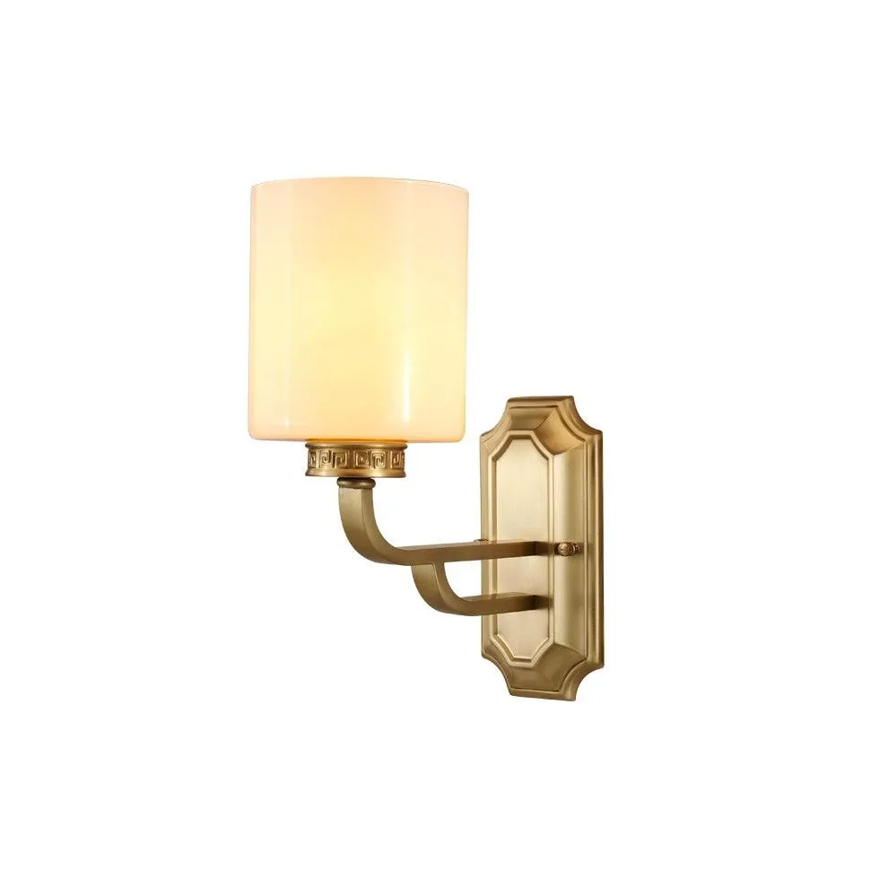 Nordic Copper Retro Wall Lamp KL414