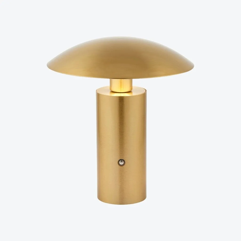 Oricone Portable LED Table Light - Touch-Dimmer Cordless Mushroom Lamp for Dining and Bedside KL1877