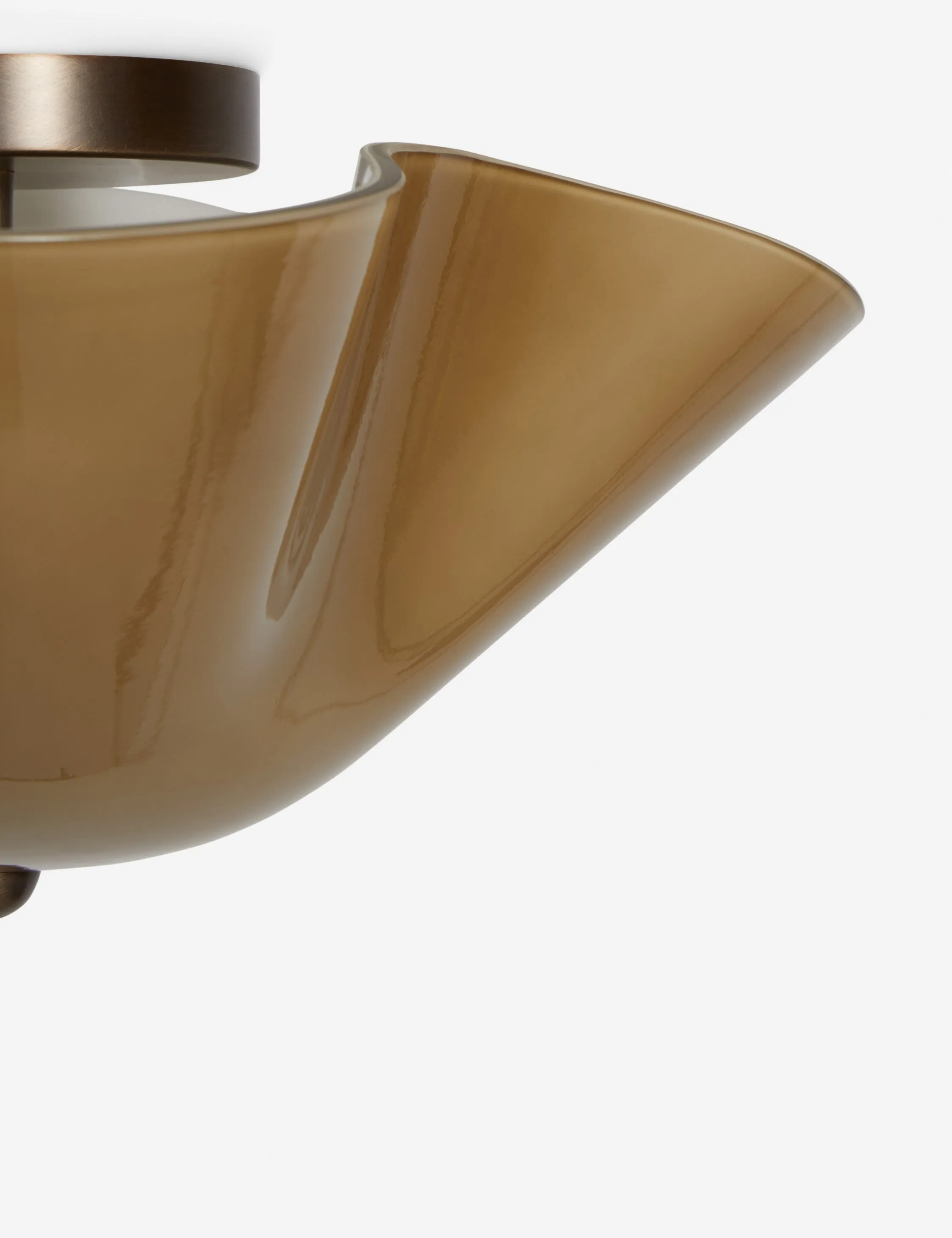 Bellina Minimalist Glass Ceiling Light - Elegant Modern Lighting for Living Areas KL1439