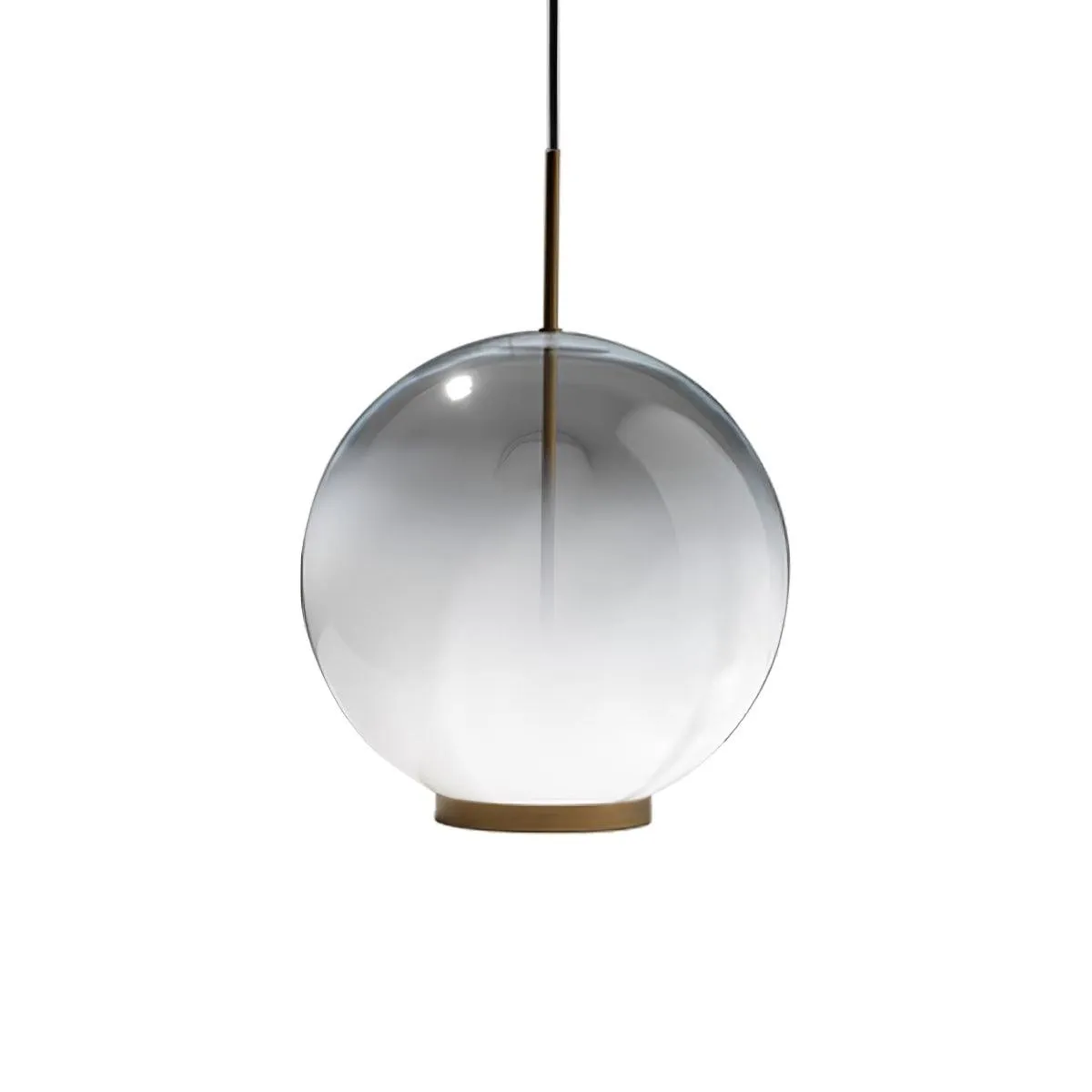 Simple Sphere Drop Gradient Glass Pendant Light KL691