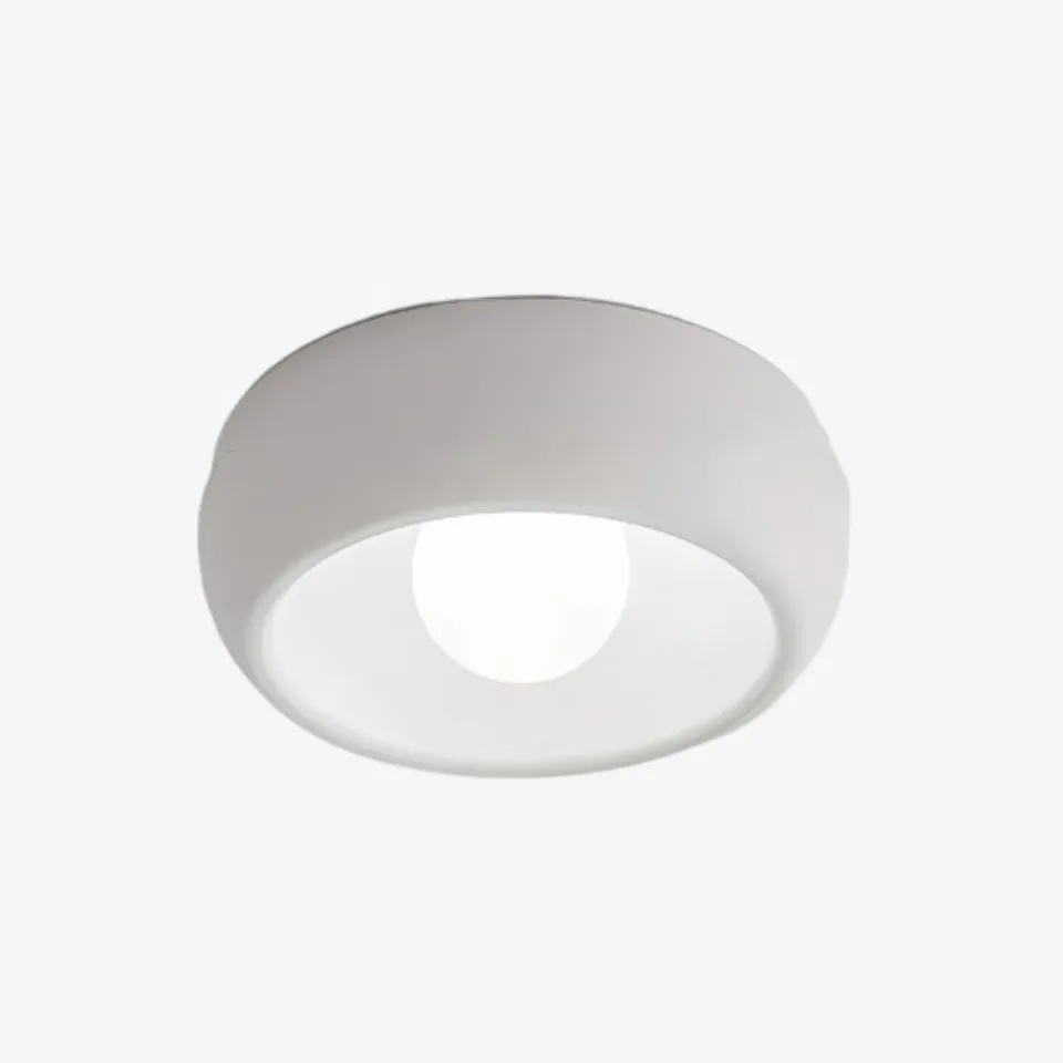 Aurelox Round Flush Mount Ceiling Light - Geometric Fixture for  Contemporary Indoor KL2294