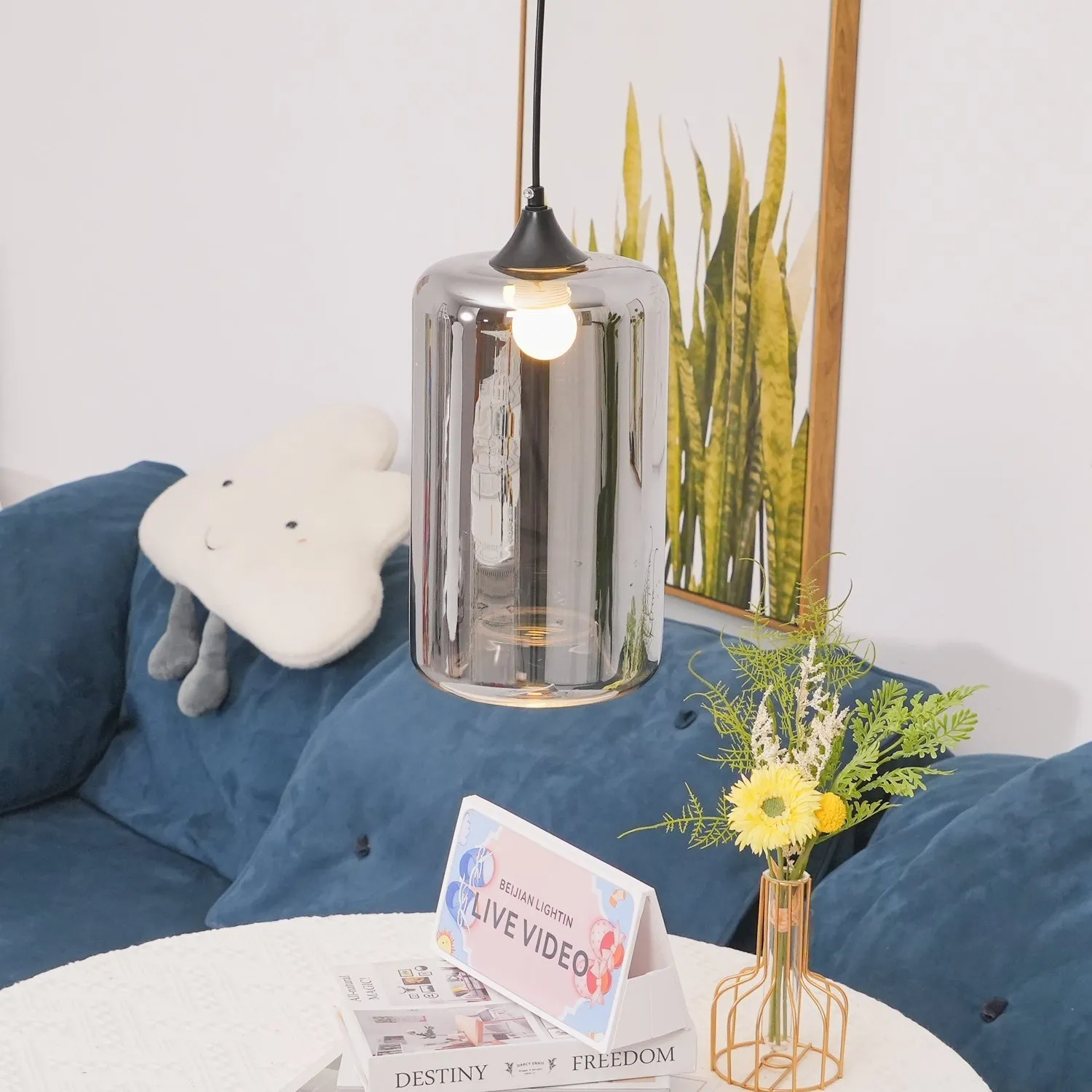 Bottle Pendant Light D363