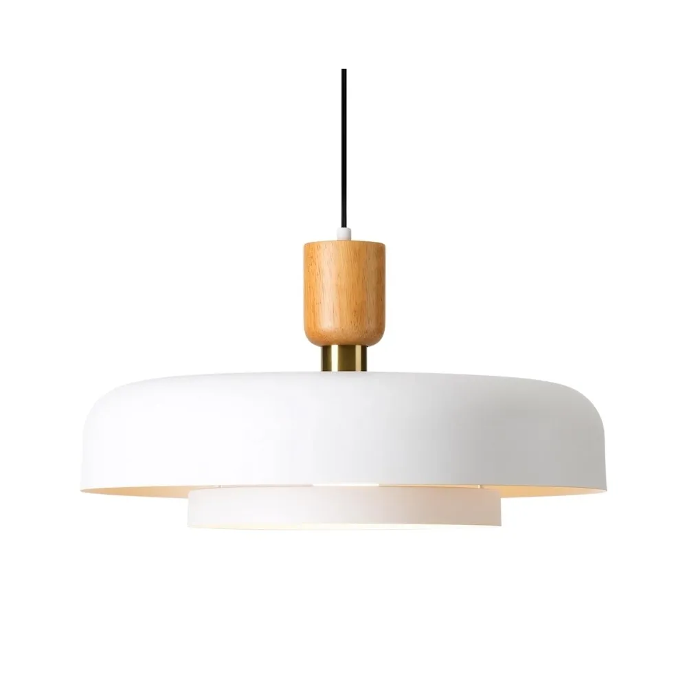 Natural Circle Modern Wooden Pendant Light KL1101