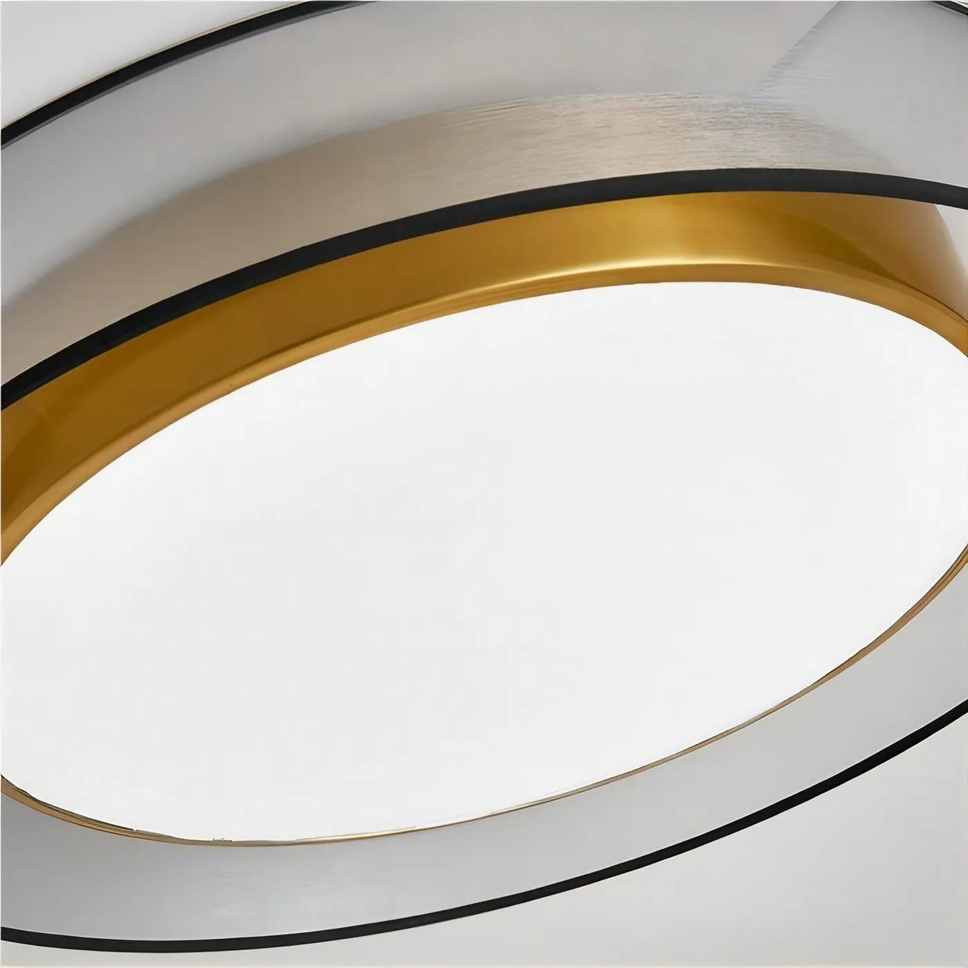 Scandinavian Unique Luxury Round LED Ceiling Lamp KL804