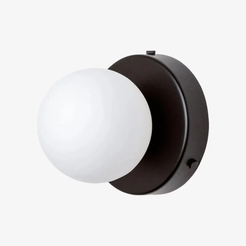 Nuevola Modern Glass Metal Wall Light - Artistic Accent Sconce for Cozy Nooks KL2089