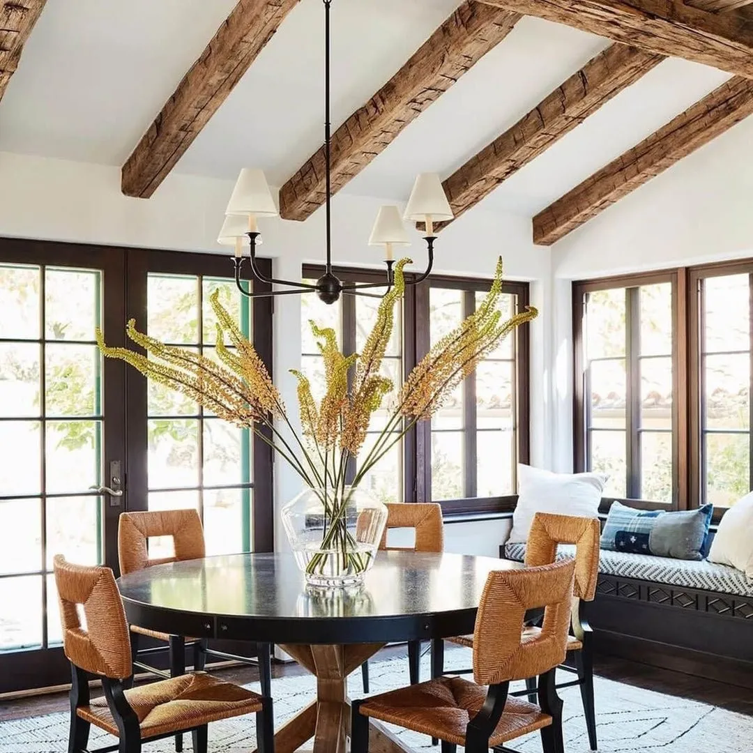 Modern Industrial Metal Chandelier – Luxury Linen Shade Design for Dining or Living Room KL1218