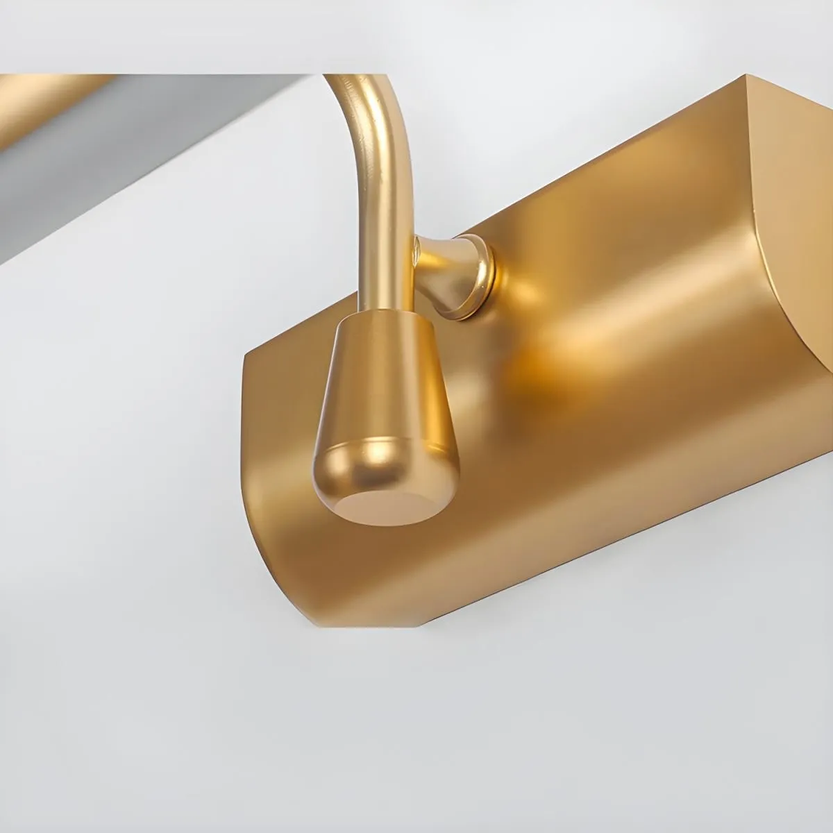 Mirror Front LED Brass Wall Lamp KL352