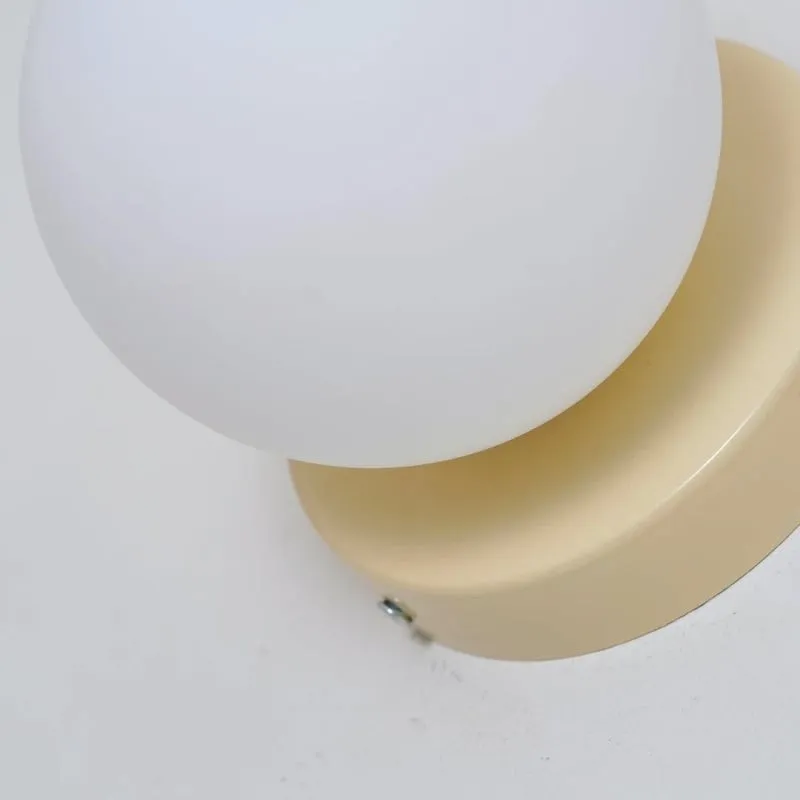 Nuevola Modern Glass Metal Wall Light - Artistic Accent Sconce for Cozy Nooks KL2089
