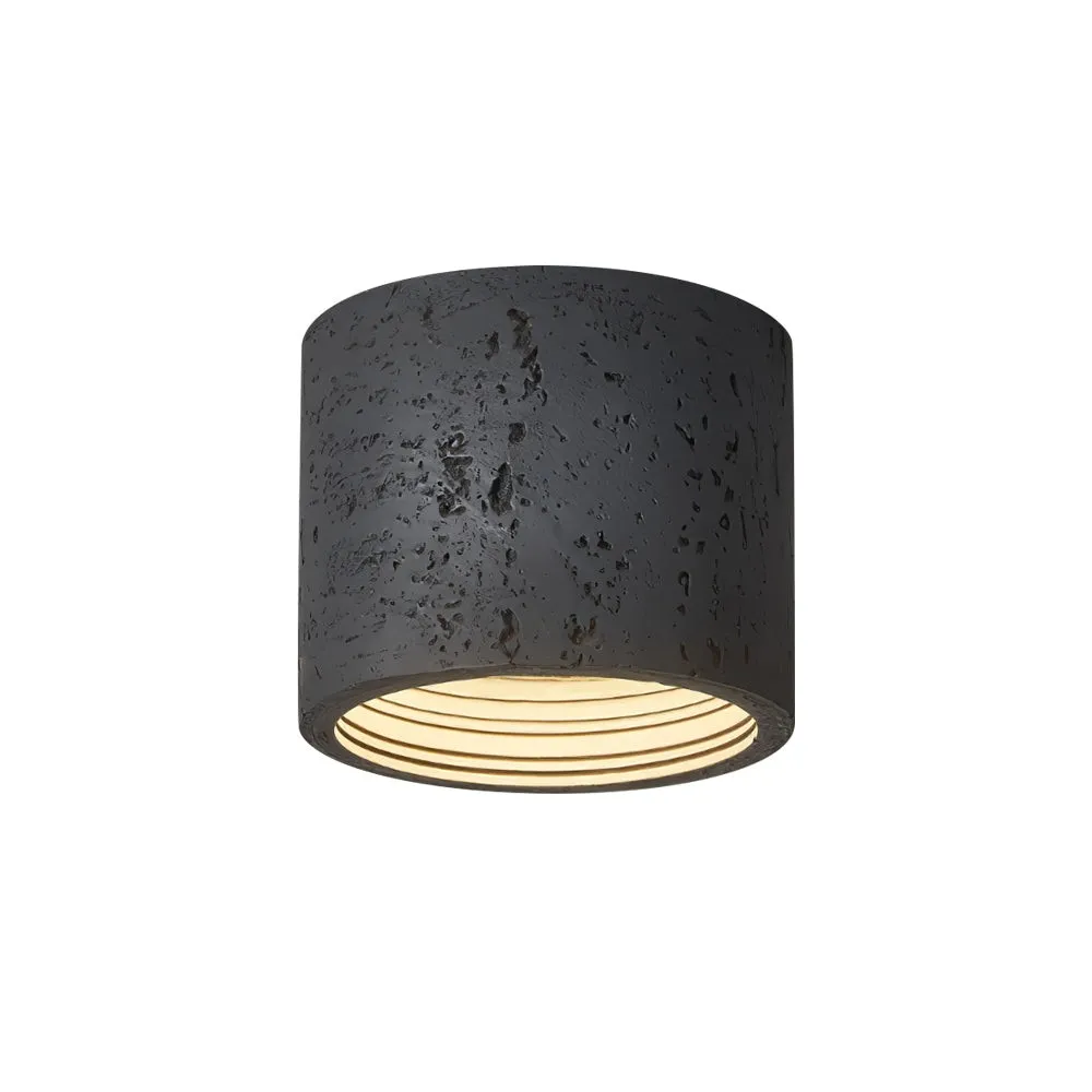 Modern Wabi-Sabi Cylindrical Ceiling Lamp KL284