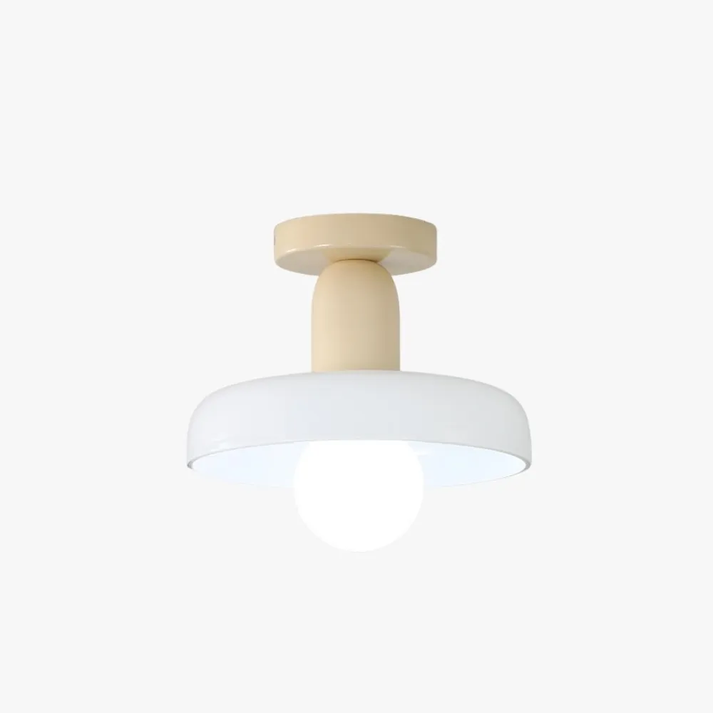 Bauhaus Macaron Glass Disc Ball Ceiling Light KL919