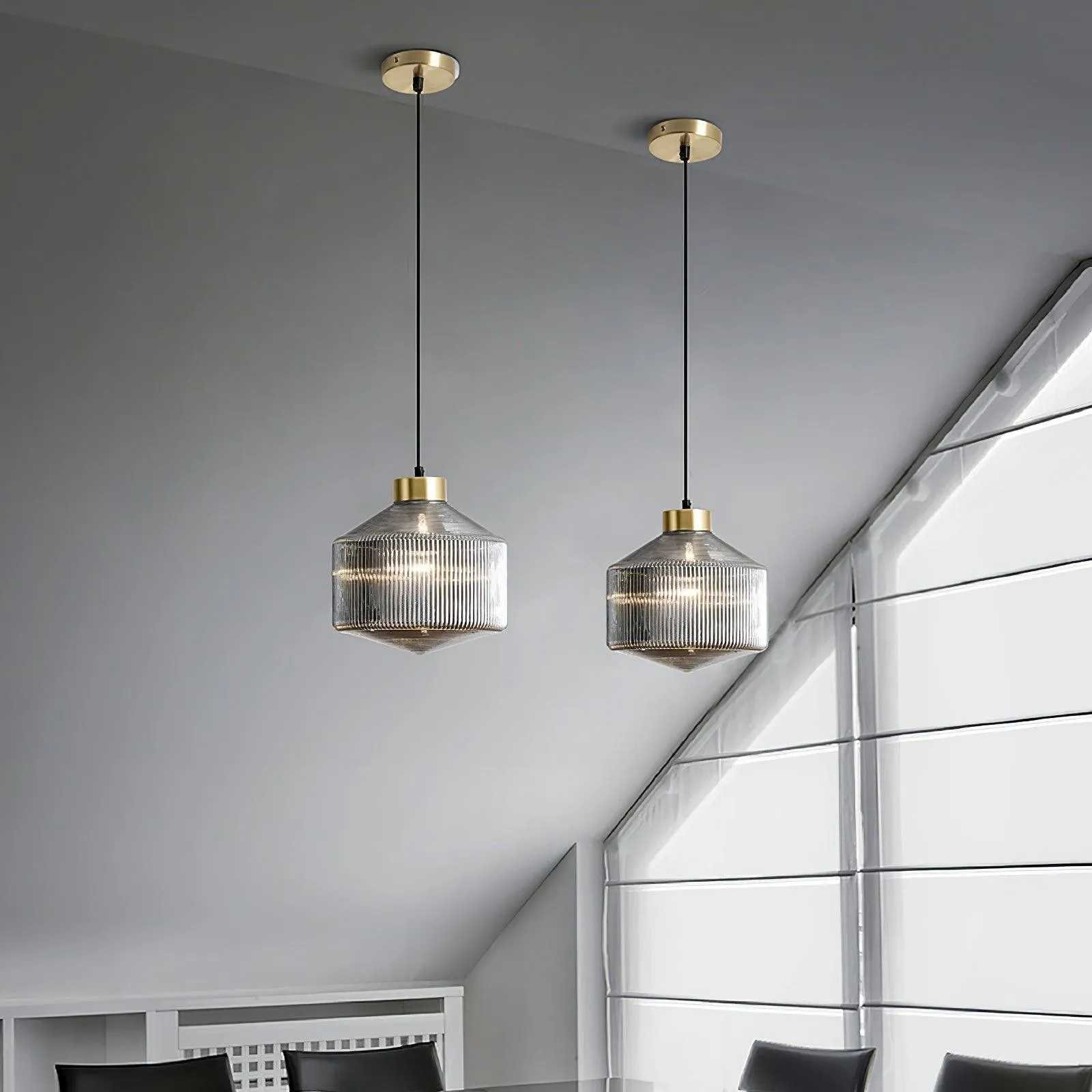 Striped Spinning Top Pendant Light KL665