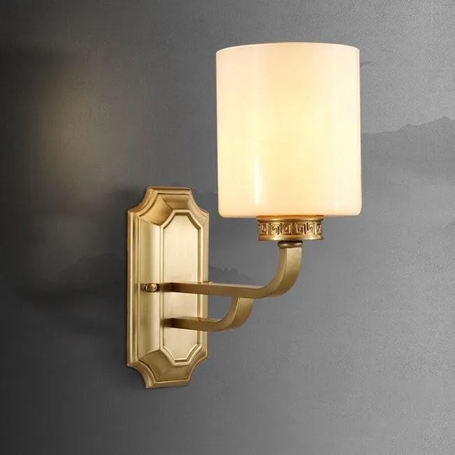 Nordic Copper Retro Wall Lamp KL414