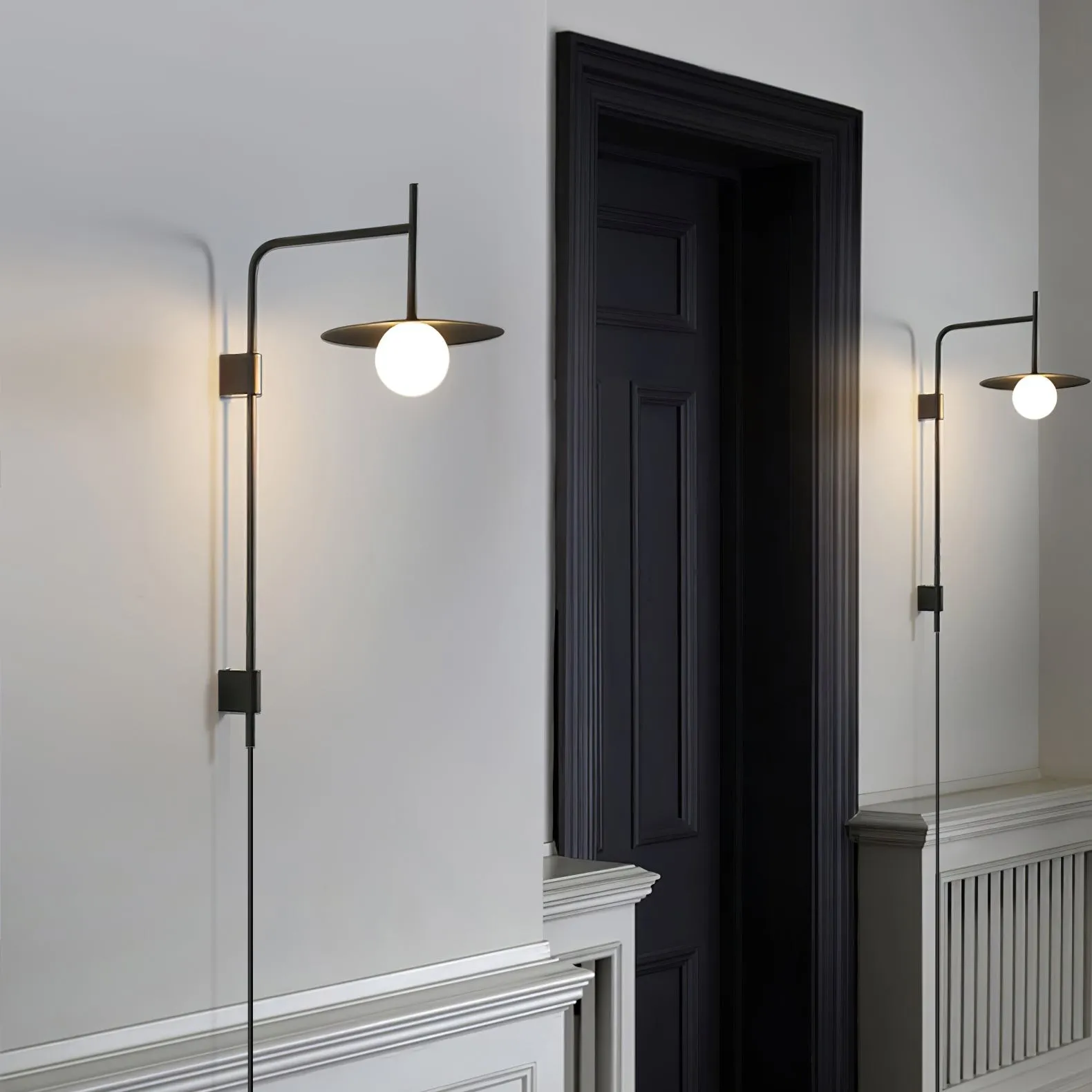 Nordic Swing Arm Wall Lamp for Living Room KL831