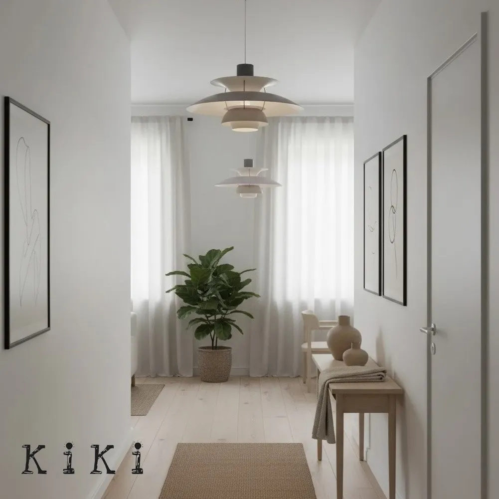 Scandinavian Multilayer Metal Pendant Light