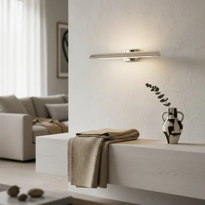 Libris Wall-Mounted Picture Light - Minimalist Linear Metal Frame for Artwork & Hallway KL2164