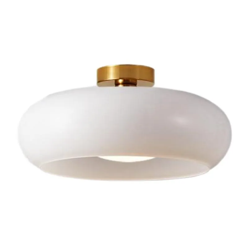 Bauhaus Style Vintage Glass Ceiling Light KL49