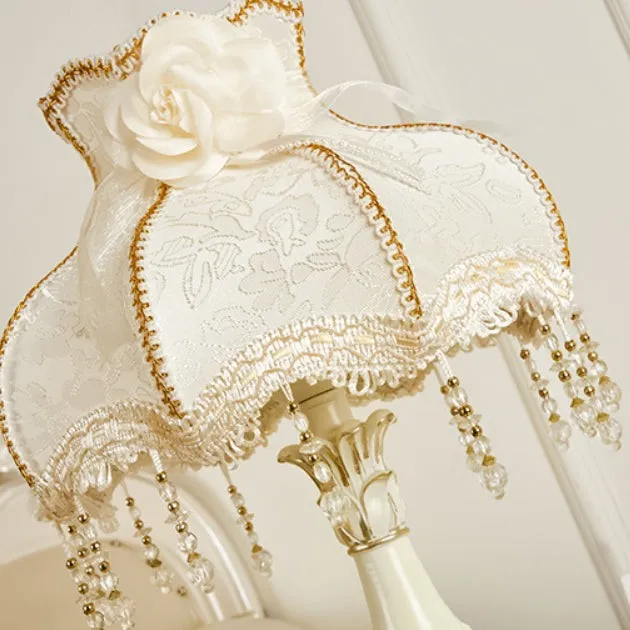 Classic European Vase Base Resin Fabric Table Lamp KL707