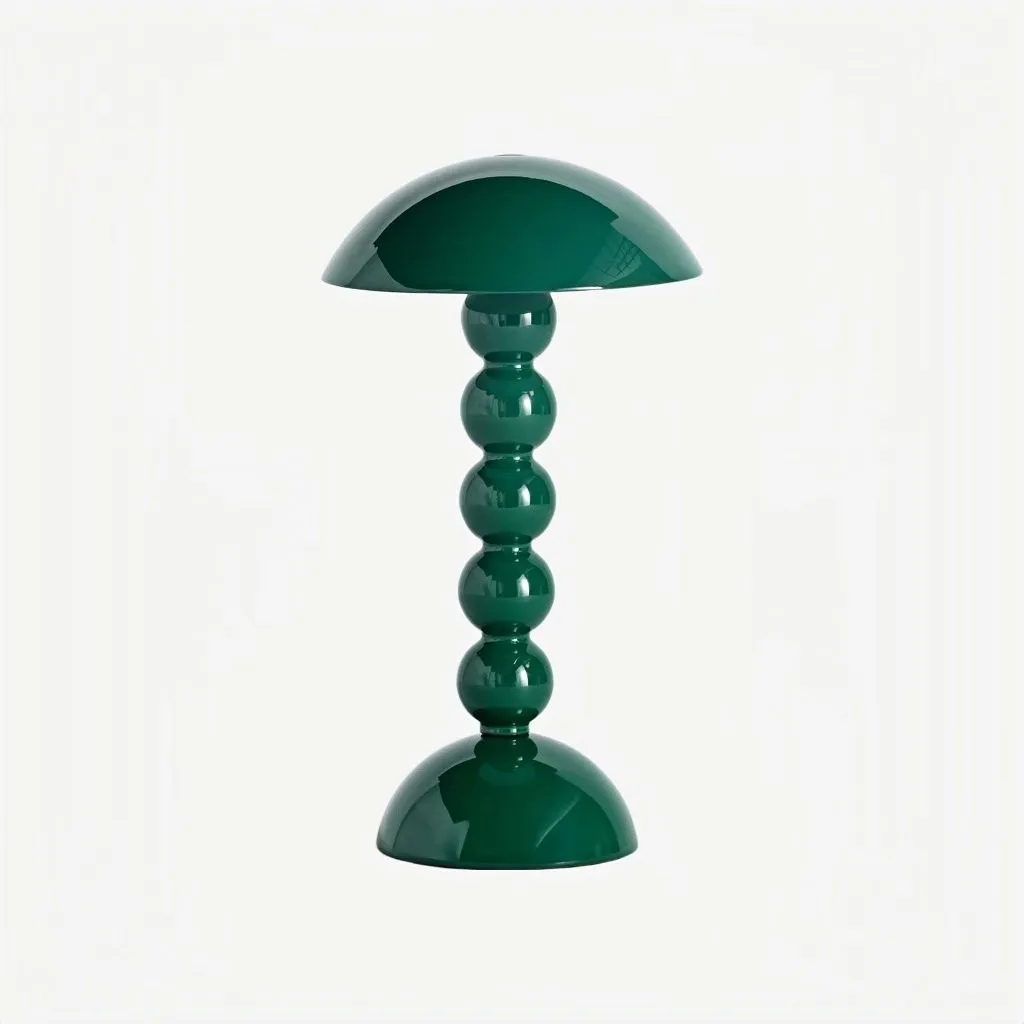 Modo LED Table Lamp - Orb-Stacked Base Mushroom Shade Perfect for Living Room or Bedroom KL1653