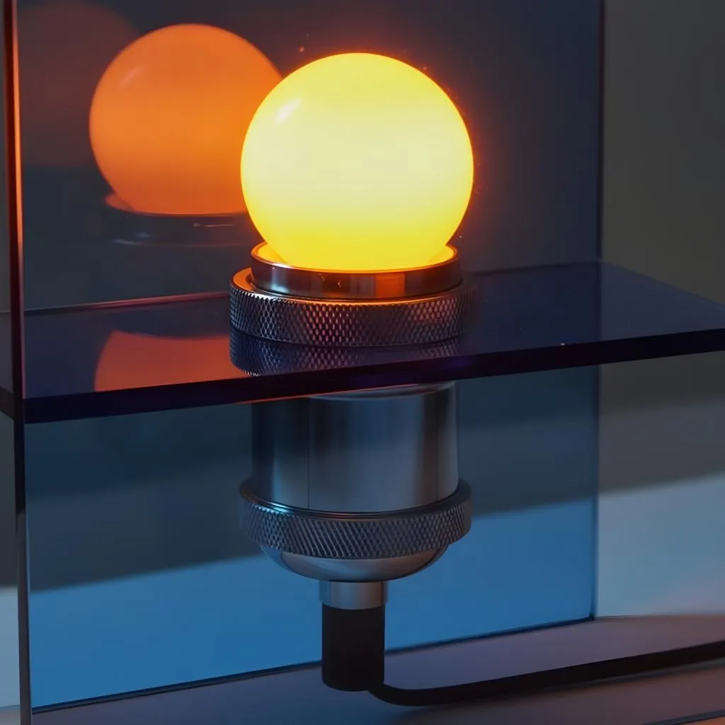Sunset Glow Horizon Table Lamp - Contemporary Decorative Lighting for Home Interior Spaces KL2302