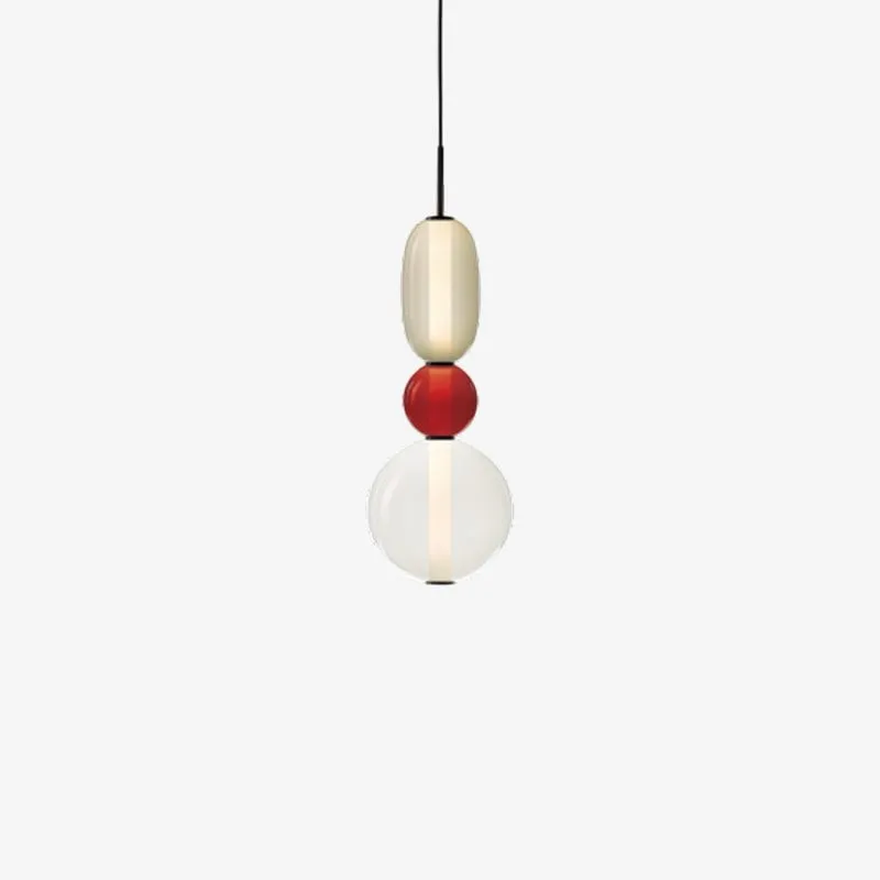 Nordic Art Deco Stained Glass Pendant Light KL182