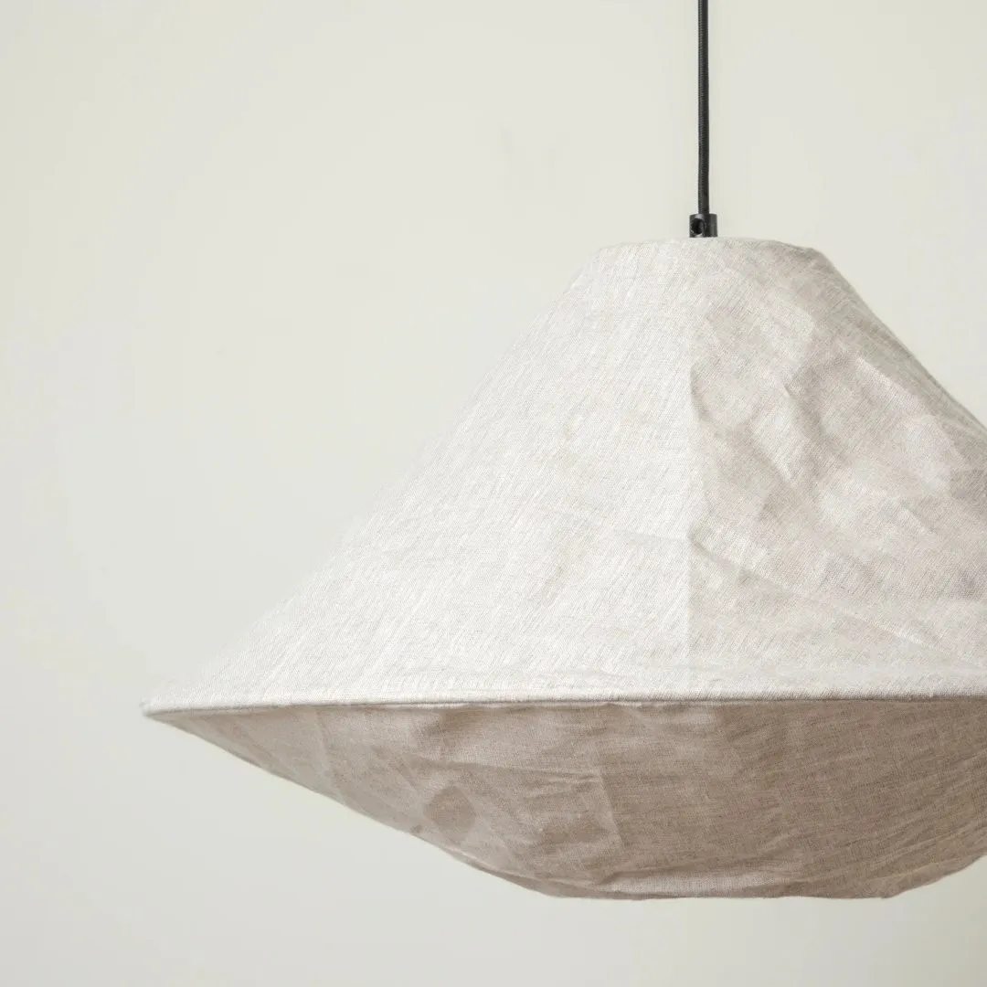 Zalen Fabric Lantern Shade Pendant Light - Artistic Lighting for Contemporary Home KL1670