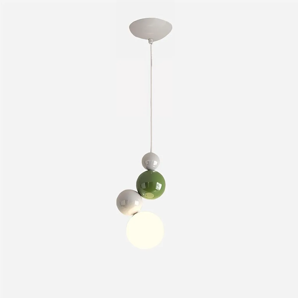 Cream Style Globe Bubble Pendant Light KL133