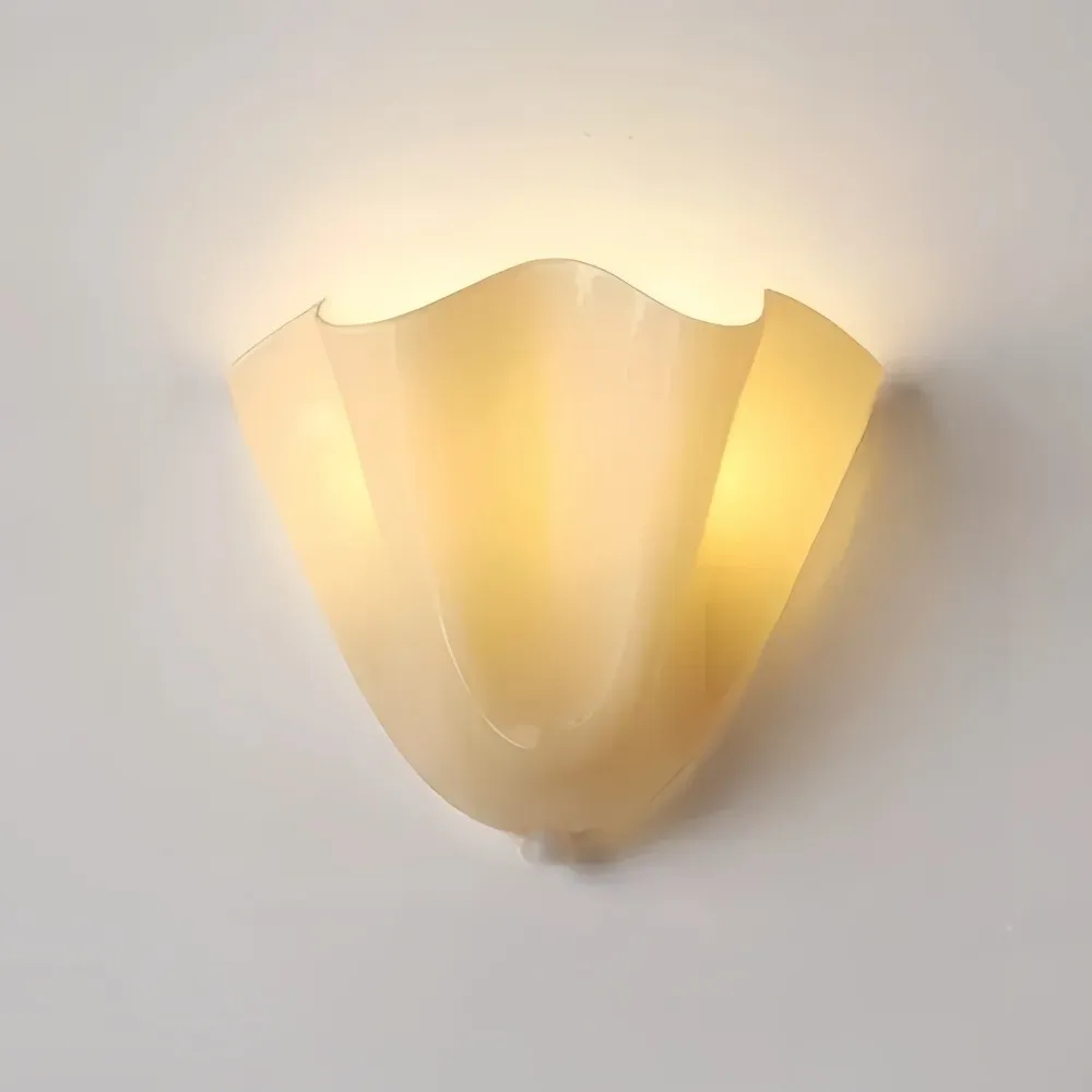 Vera Glass Wall Lamp - Vintage Accent Sconce for Bedroom and Living Space KL881
