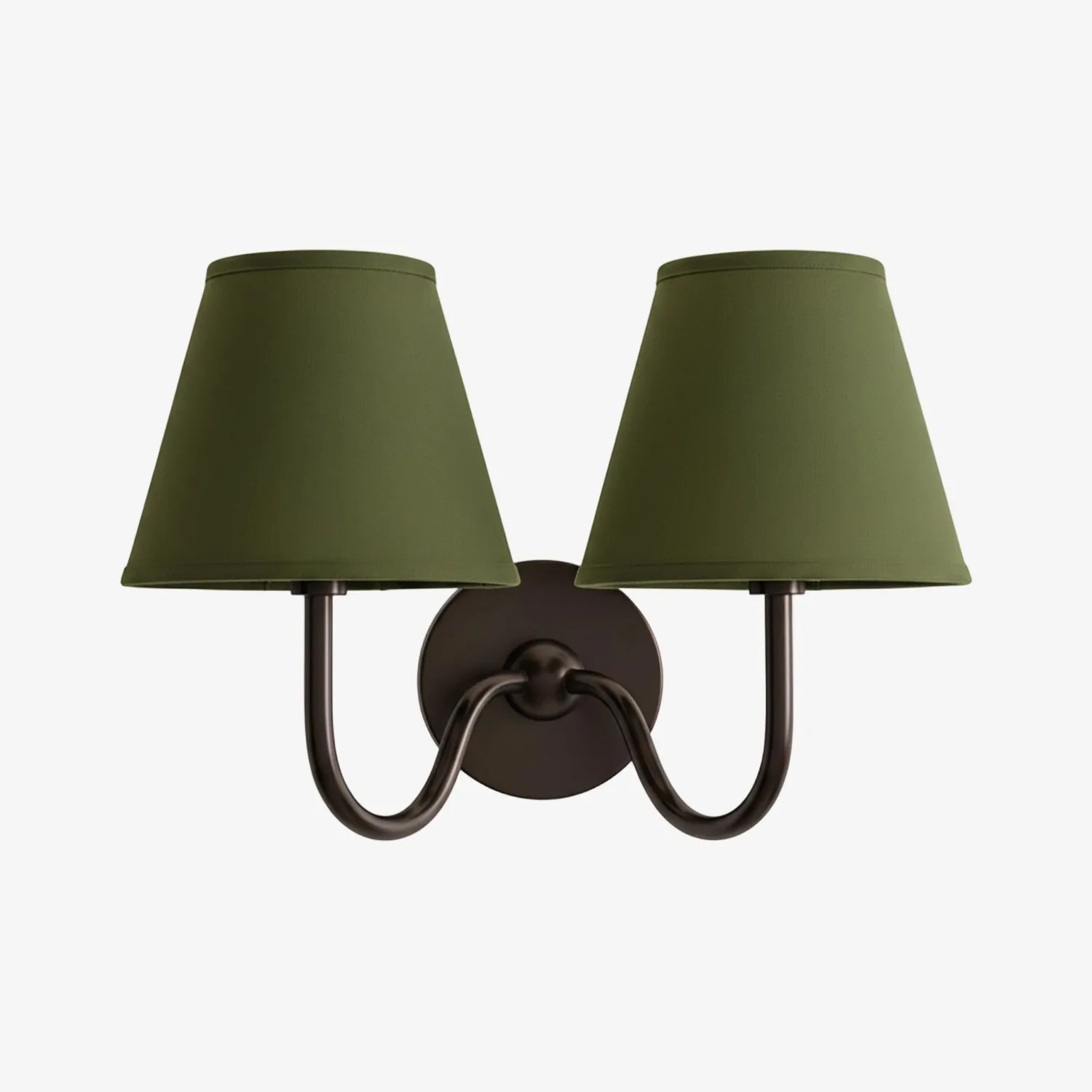 Luvora Vintage Pleated Shade Wall Lamp - Refined Linen Sconce For Bathroom or Corridor KL1272