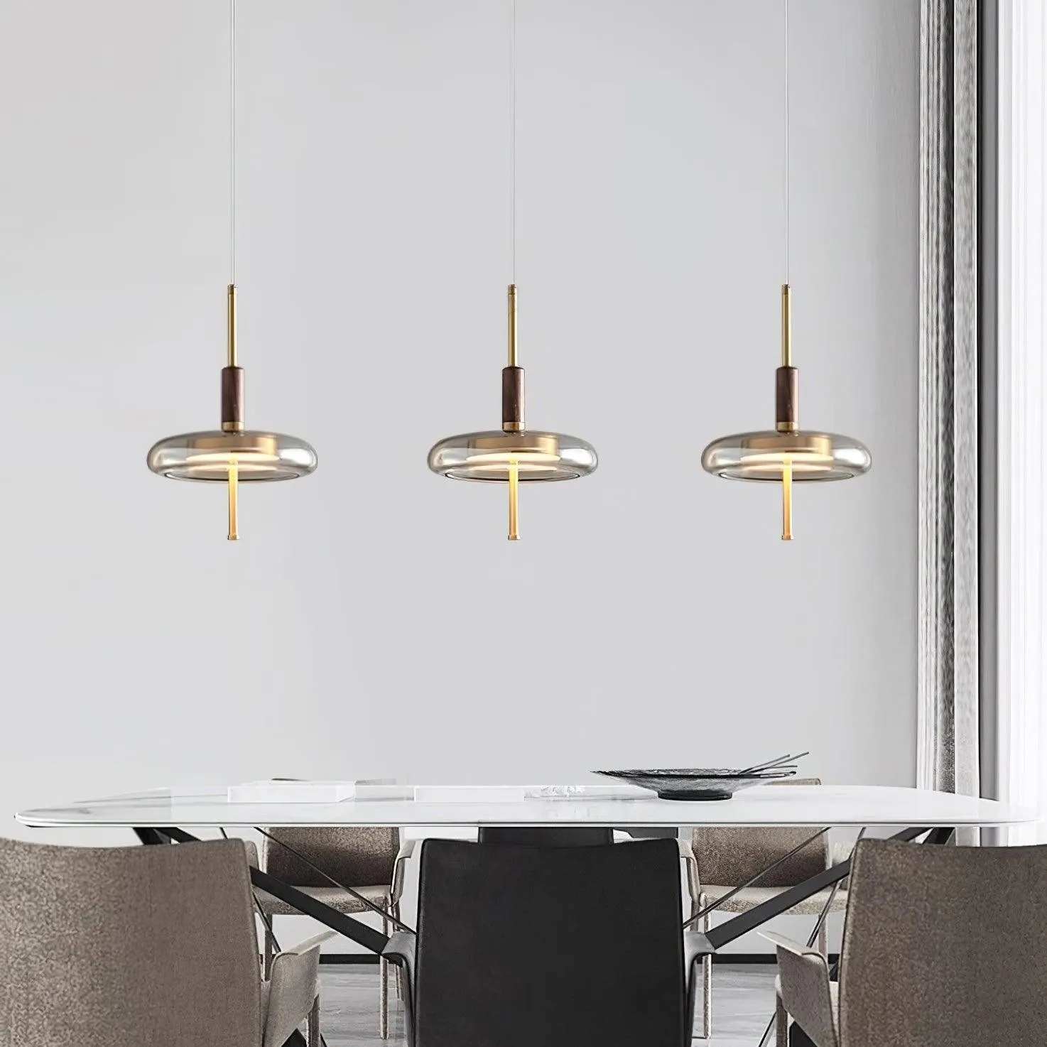 Nordic Creative Glass Pendant Lamp KL603
