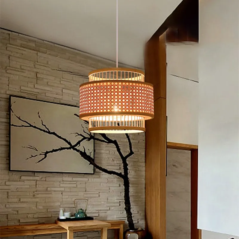 Garden Zen Wabi-sabi Weaving Pendant Light
