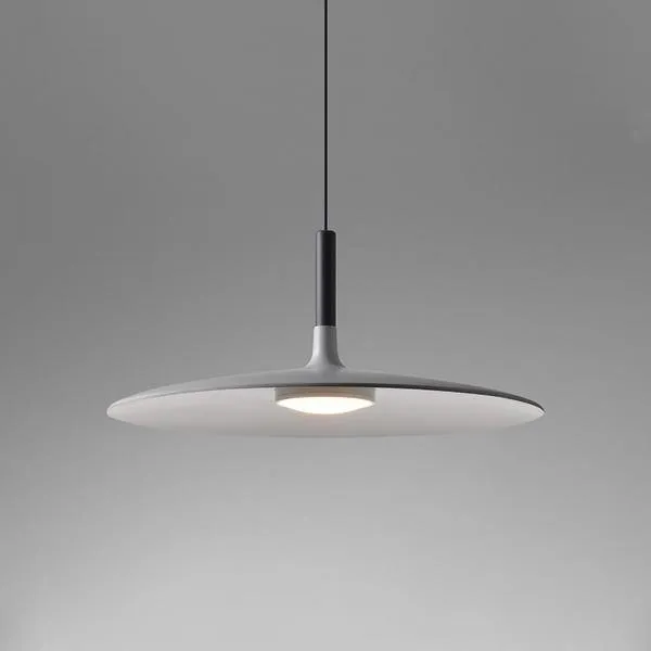 Aplomb Large Pendant Lamp - Minimalist Resin LED Pendant Light for Kitchen