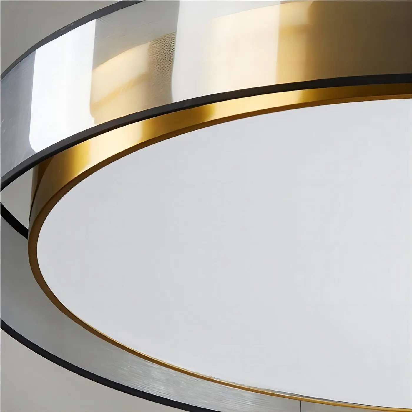 Scandinavian Unique Luxury Round LED Ceiling Lamp KL804