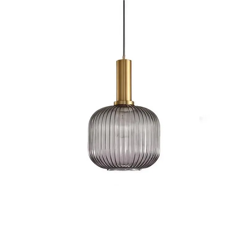 Vintage Design Stained Glass Pendant Light KL48