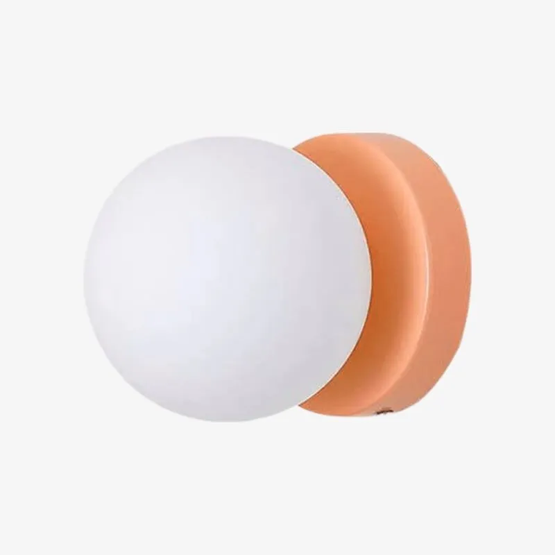 Nuevola Modern Glass Metal Wall Light - Artistic Accent Sconce for Cozy Nooks KL2089