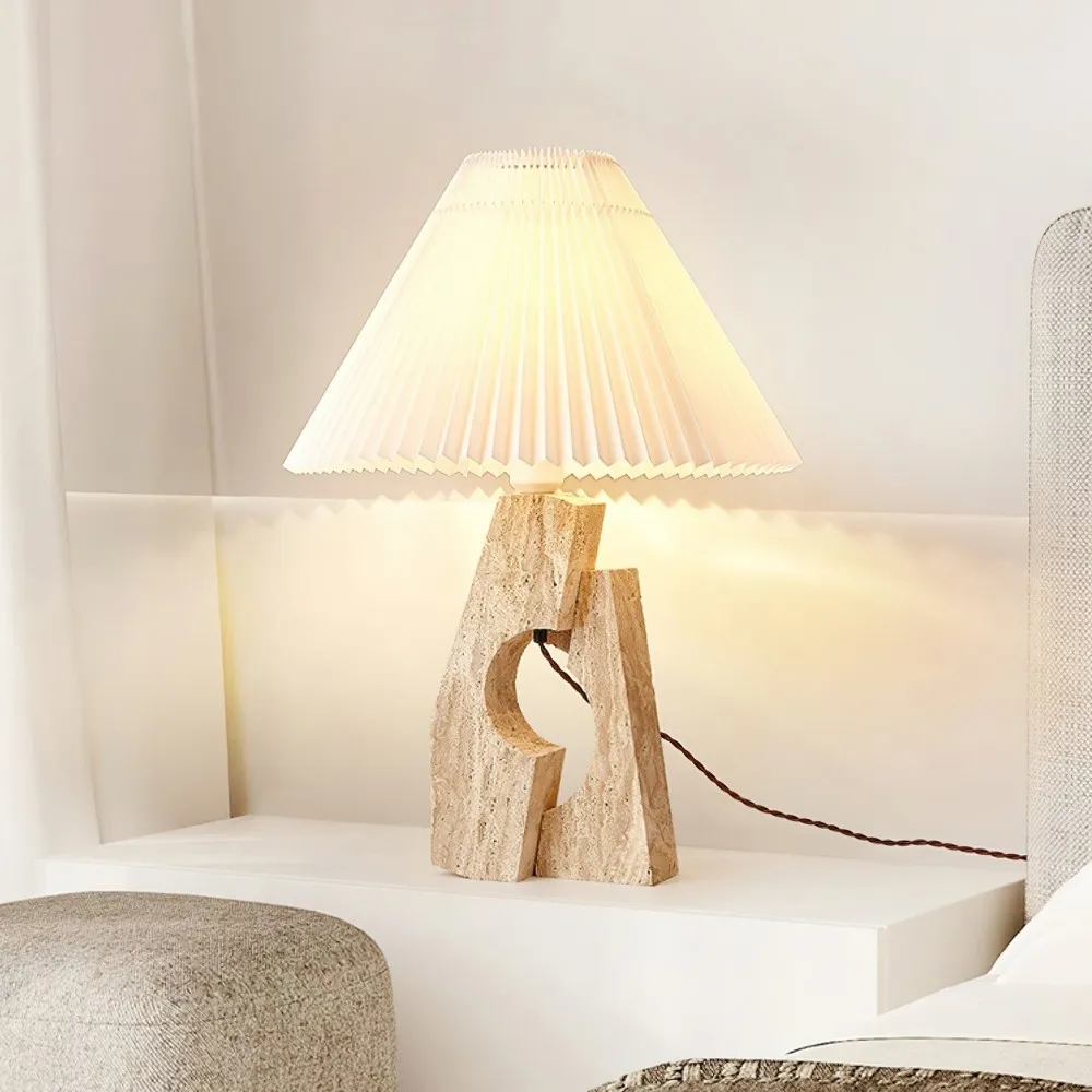 Modern Artistic Stone Pillar Table Lamp KL870
