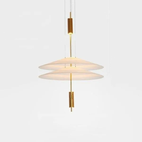 Flamingo Layered Pendant Light - Elegant Modern Lighting for Lounge and Hall