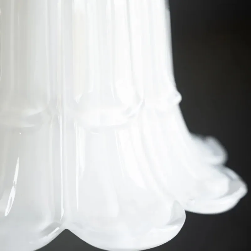 Solmira Classic Glass Pendant Light - Decorative Easy Fit Pendant Lamp for Lounge and Entryway KL2304