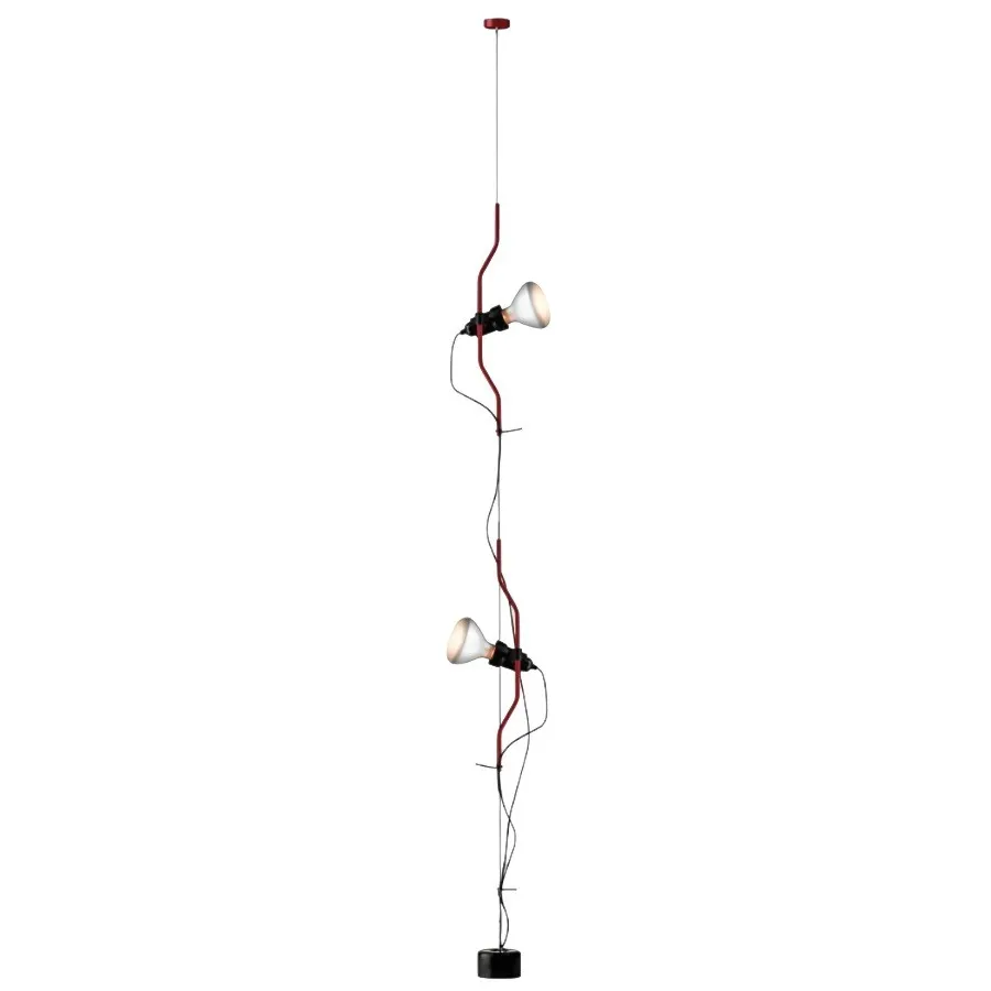 Parentesi Ceiling Lamp - Modern Adjustable Metal Pendant Light for Bedrooms