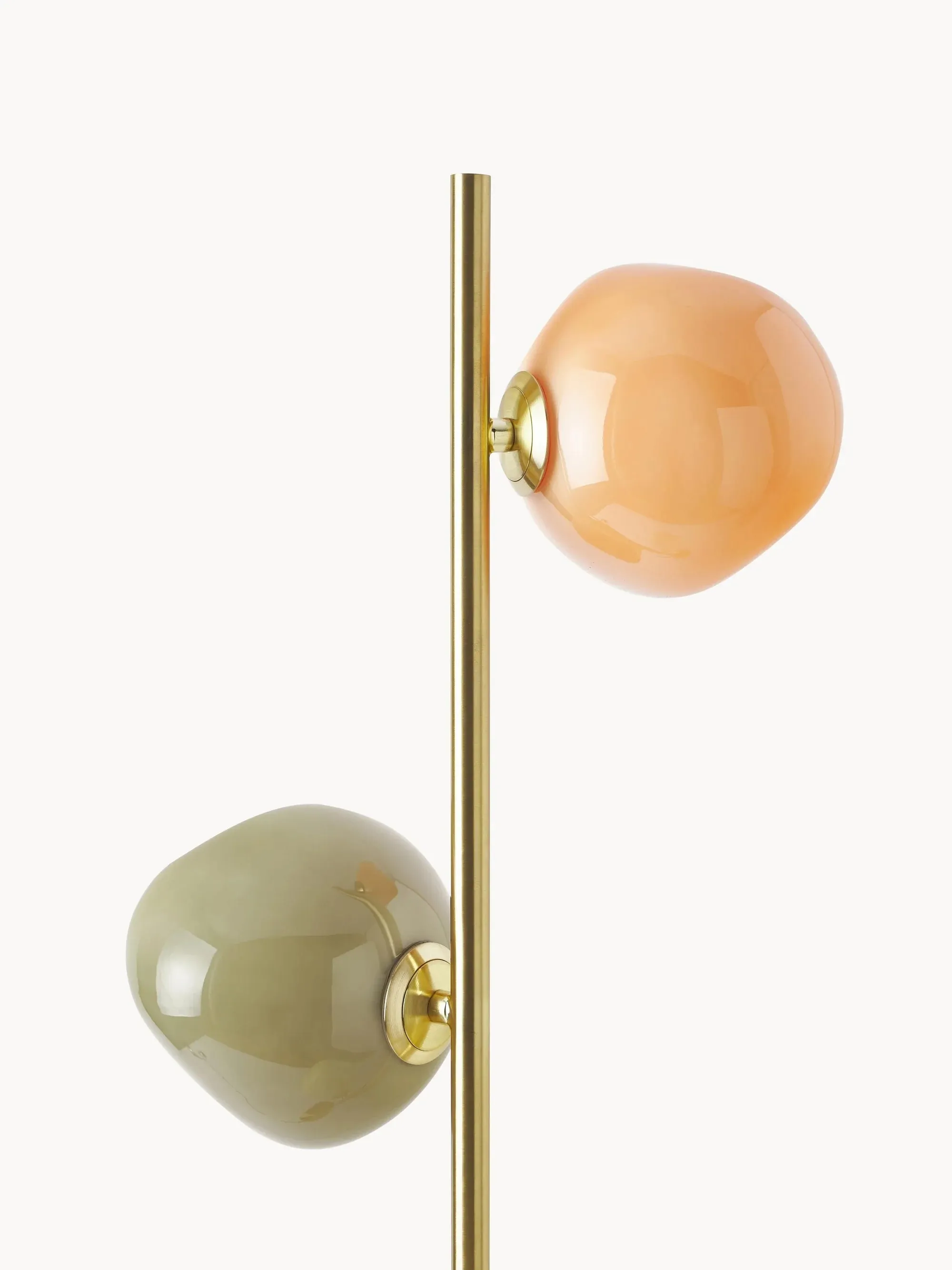 Opal Glass Floor Lamp - Modern Standing Light KL1558