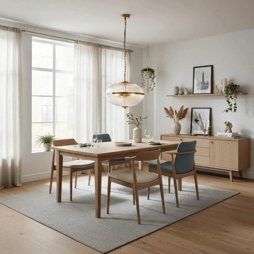 Luntra Contemporary Multi-Light Pendant with Textured Glass for Bedrooms and Hallways KL1904