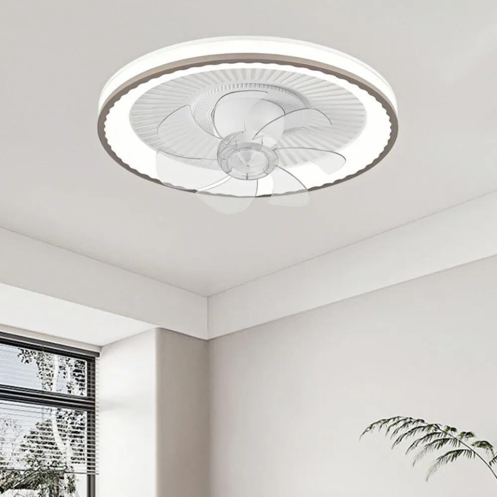 Modern Round Led Low Profile Ceiling Fan Light KL938