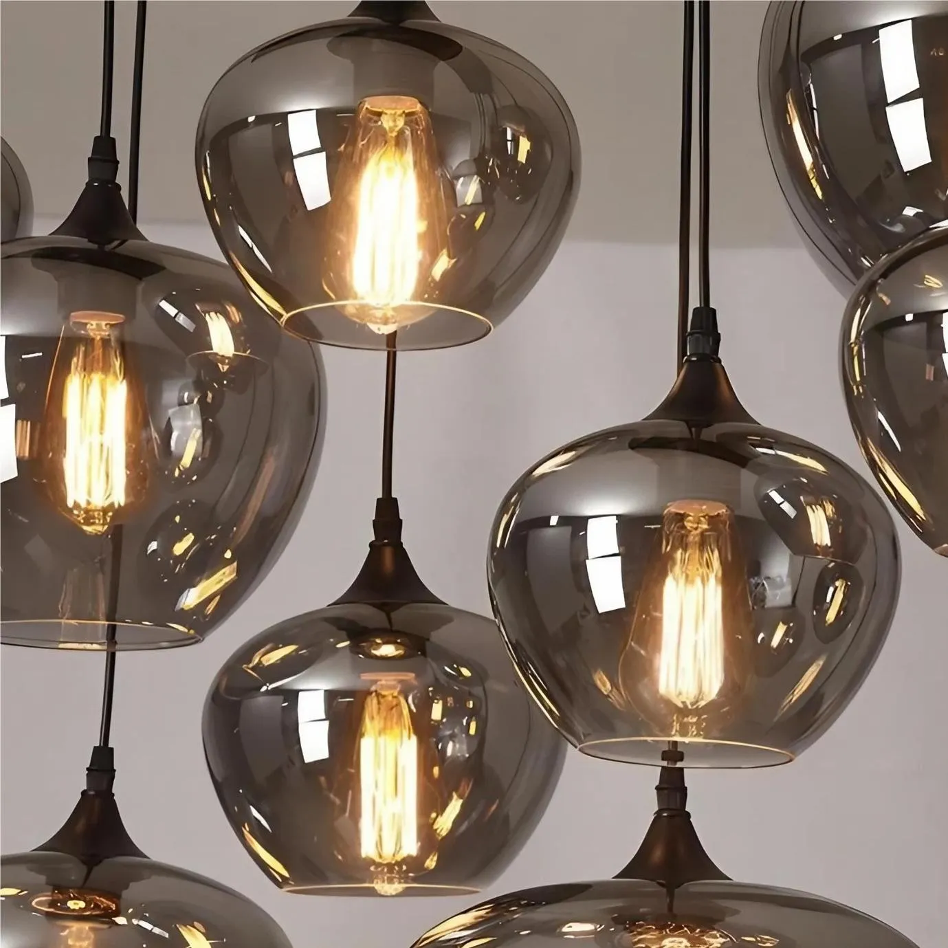 Classic Design Alton Glass Pendant Light