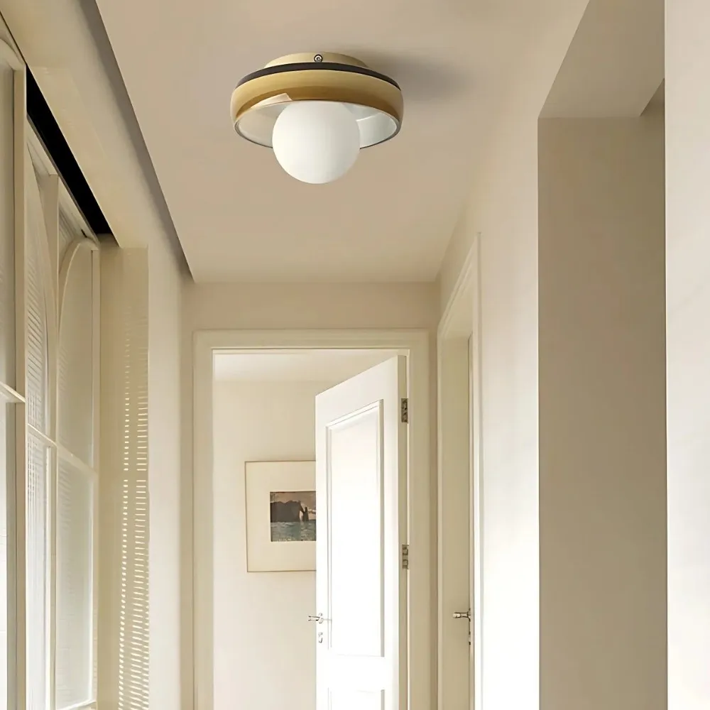 Colorful Glass Disc Orb Wall Ceiling Lamp KL915