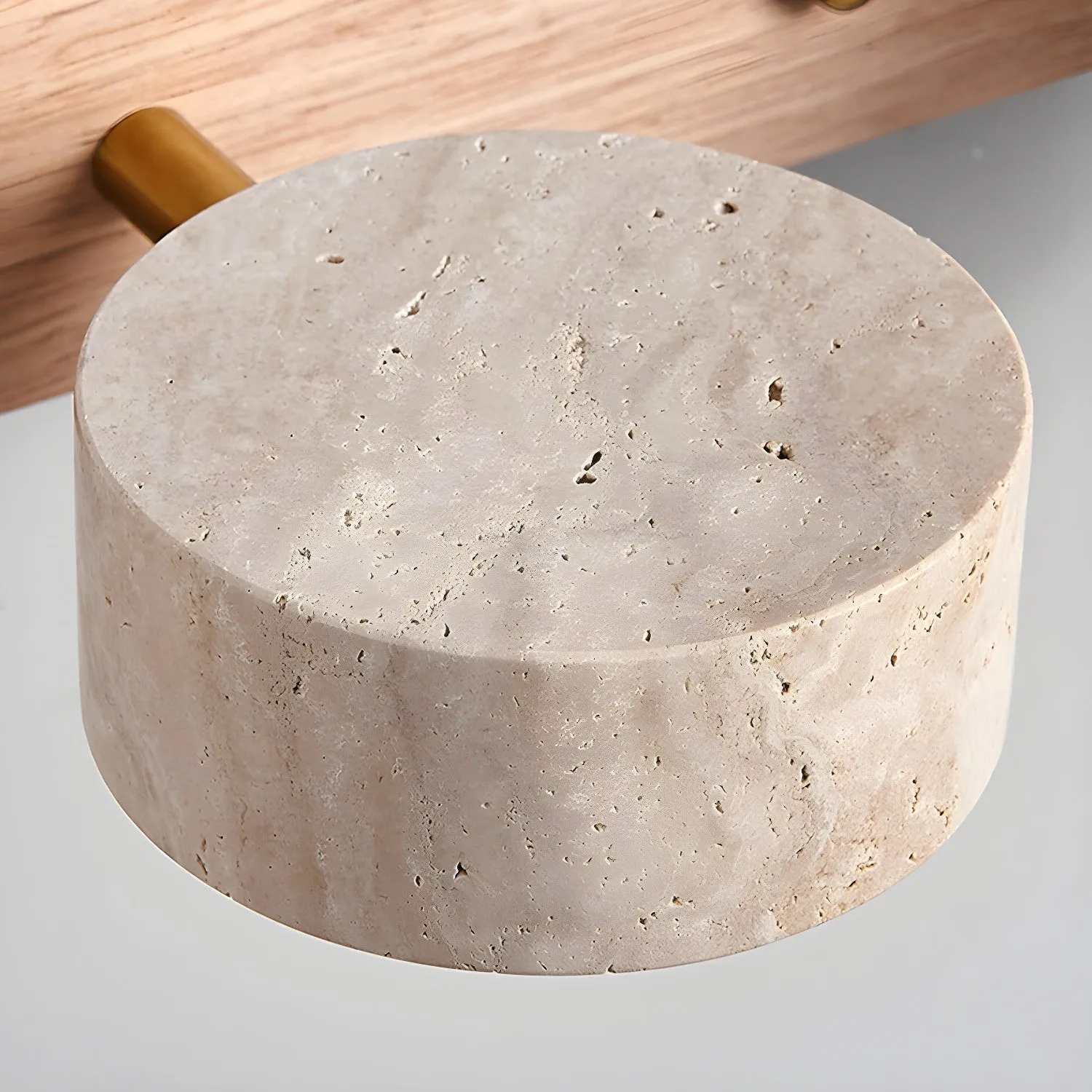 Minimalist Multi Light Travertine Wall Sconce KL892
