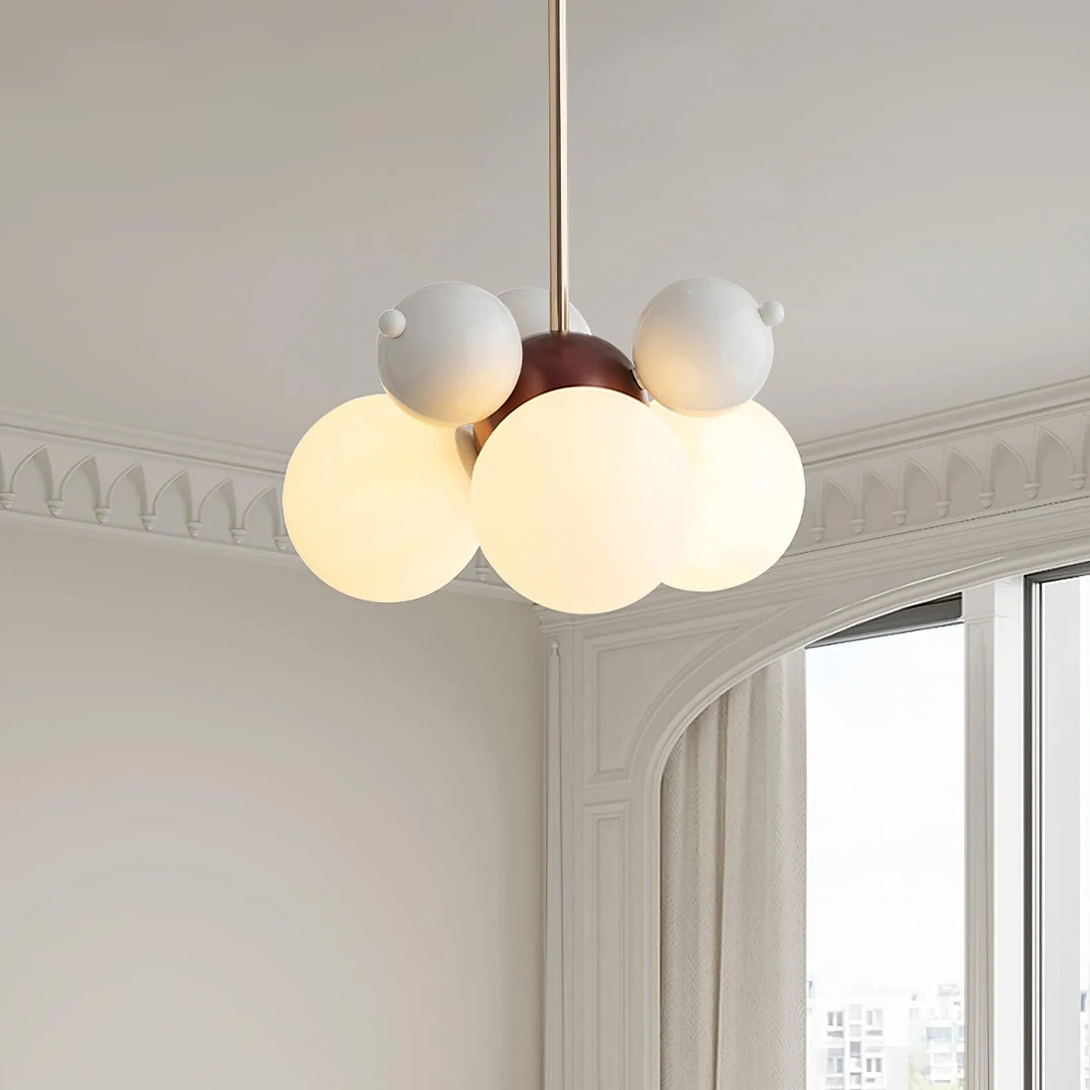 Modern Bubble Shaped Lampshade Pendant Lamp KL521