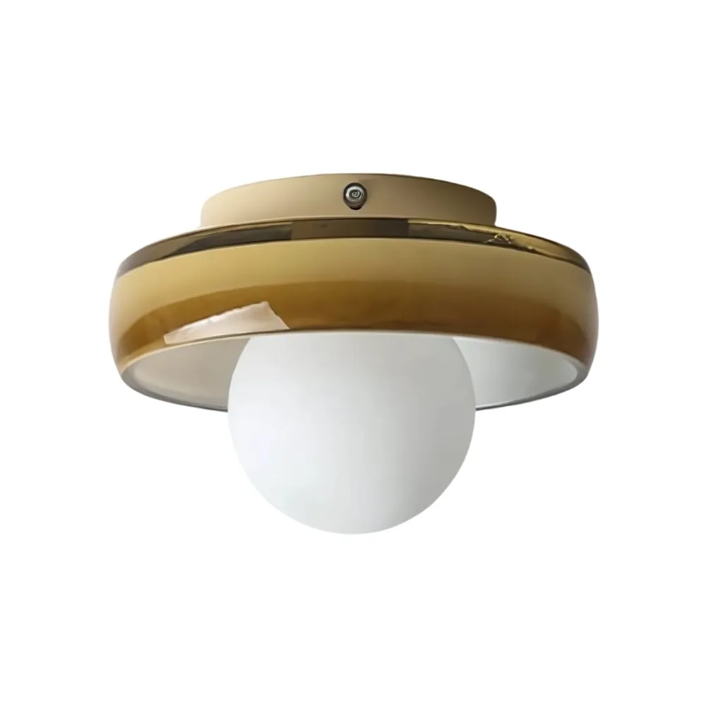 Colorful Glass Disc Orb Wall Ceiling Lamp KL915