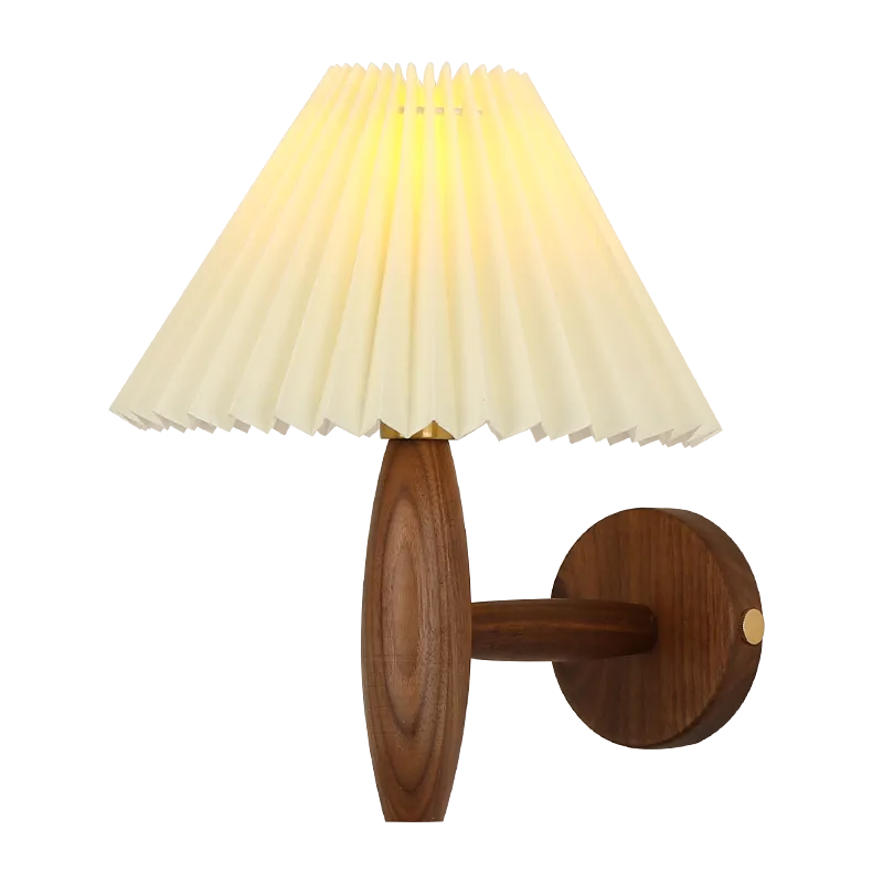 Wooden Wall Lamp