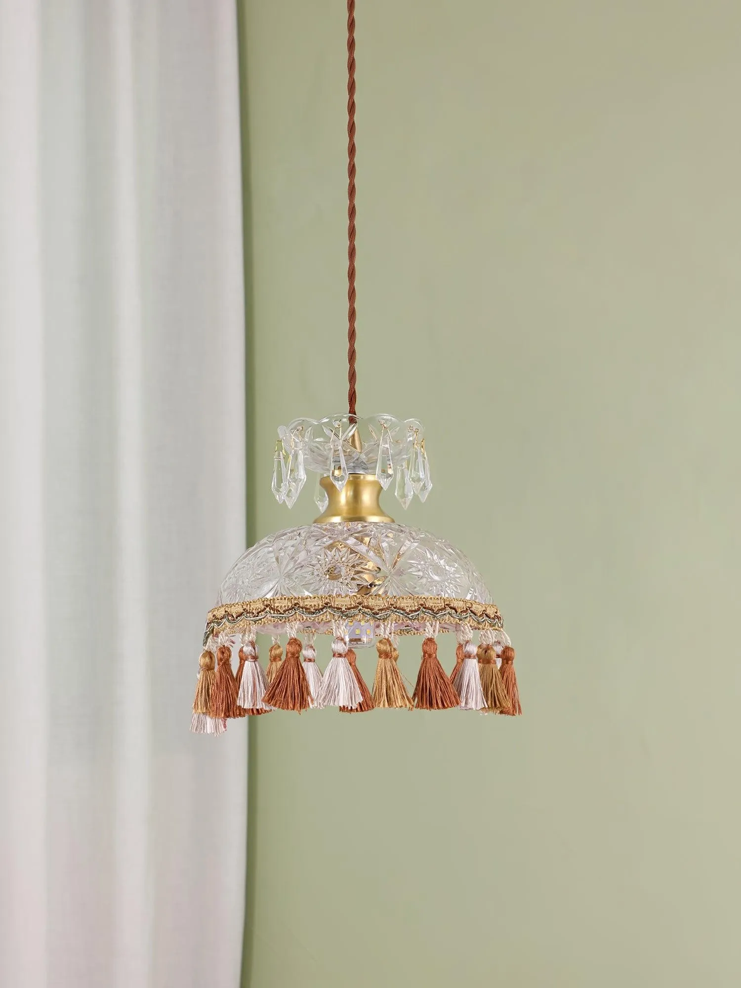 Bowl Tassel Pendant Light KL258